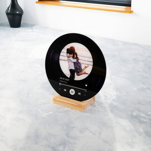 Song Plaque Vinyl Printing Record Acrylic Personalized Song