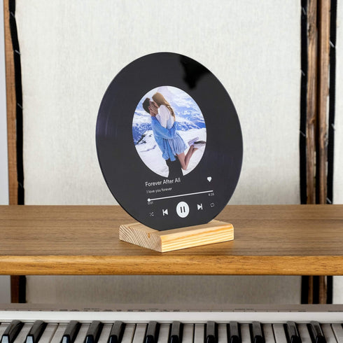 Song Plaque Vinyl Printing Record Acrylic Personalized Song