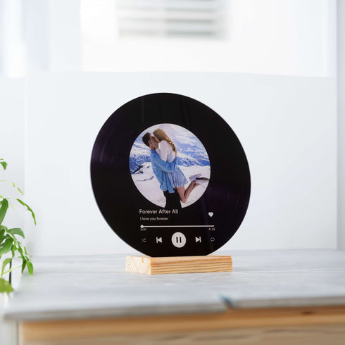 Song Plaque Vinyl Printing Record Acrylic Personalized Song