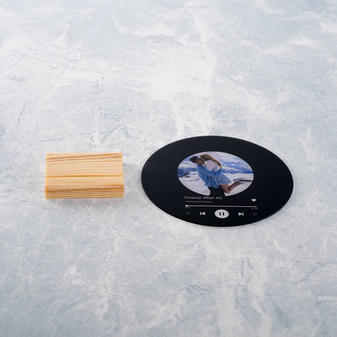 Song Plaque Vinyl Printing Record Acrylic Personalized Song