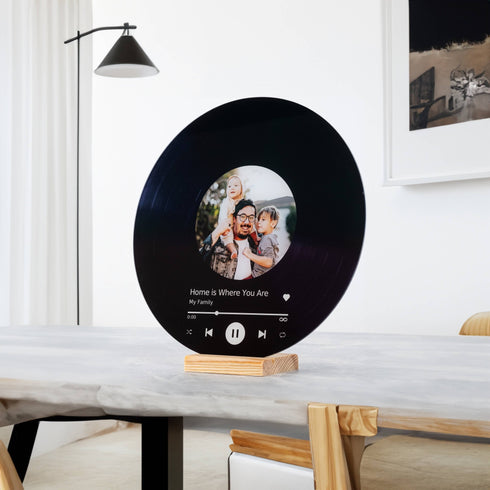 Song Plaque Vinyl Printing Record Acrylic Personalized Song