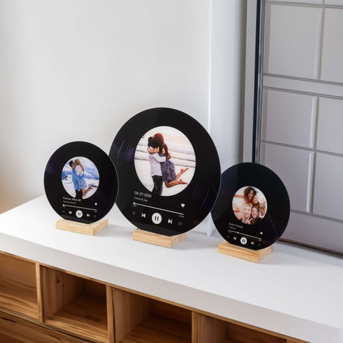 Song Plaque Vinyl Printing Record Acrylic Personalized Song