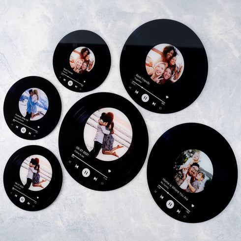Song Plaque Vinyl Printing Record Acrylic Personalized Song