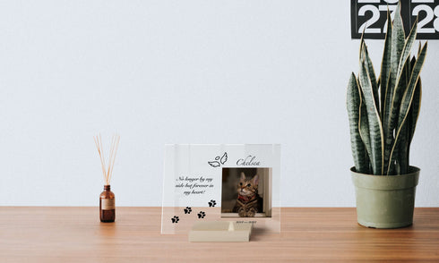 Pet Memorial Custom Portrait Acrylic Plaque