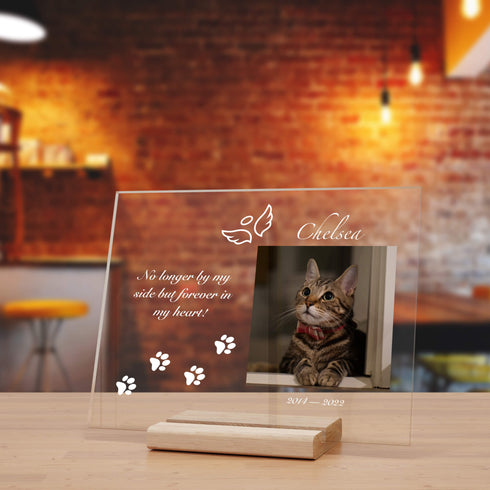 Pet Memorial Custom Portrait Acrylic Plaque