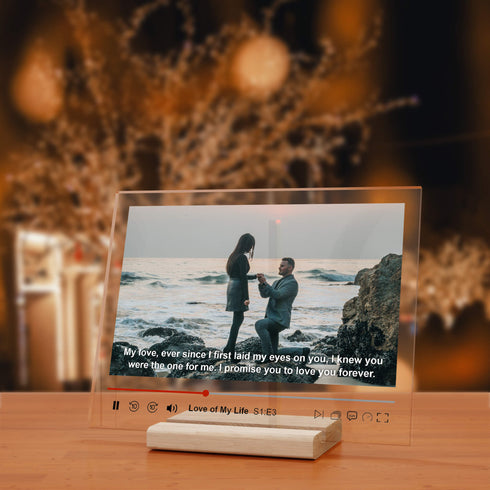 Movie Player Acrylic Plaque