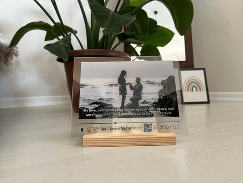 Movie Player Acrylic Plaque