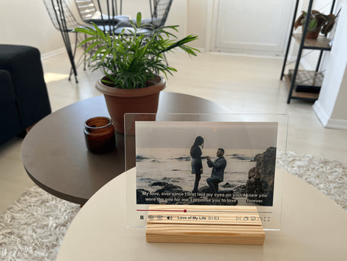 Movie Player Acrylic Plaque