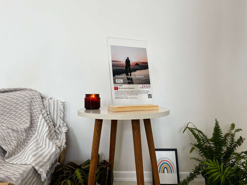 Movie Poster Acrylic Plaque