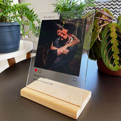 Social Media Post Acrylic Plaque