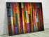 Colorful Wooden Glass Wall Art Durable Glass Printing Art Wall Hangings Modern Glass Art Large Glass Panel