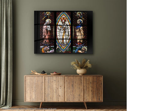 The Transfiguration Mosaic Glass Wall Art Jesus Christ Wall Art Religious Art Decor